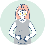 妊産婦（マタニティ）のイラスト